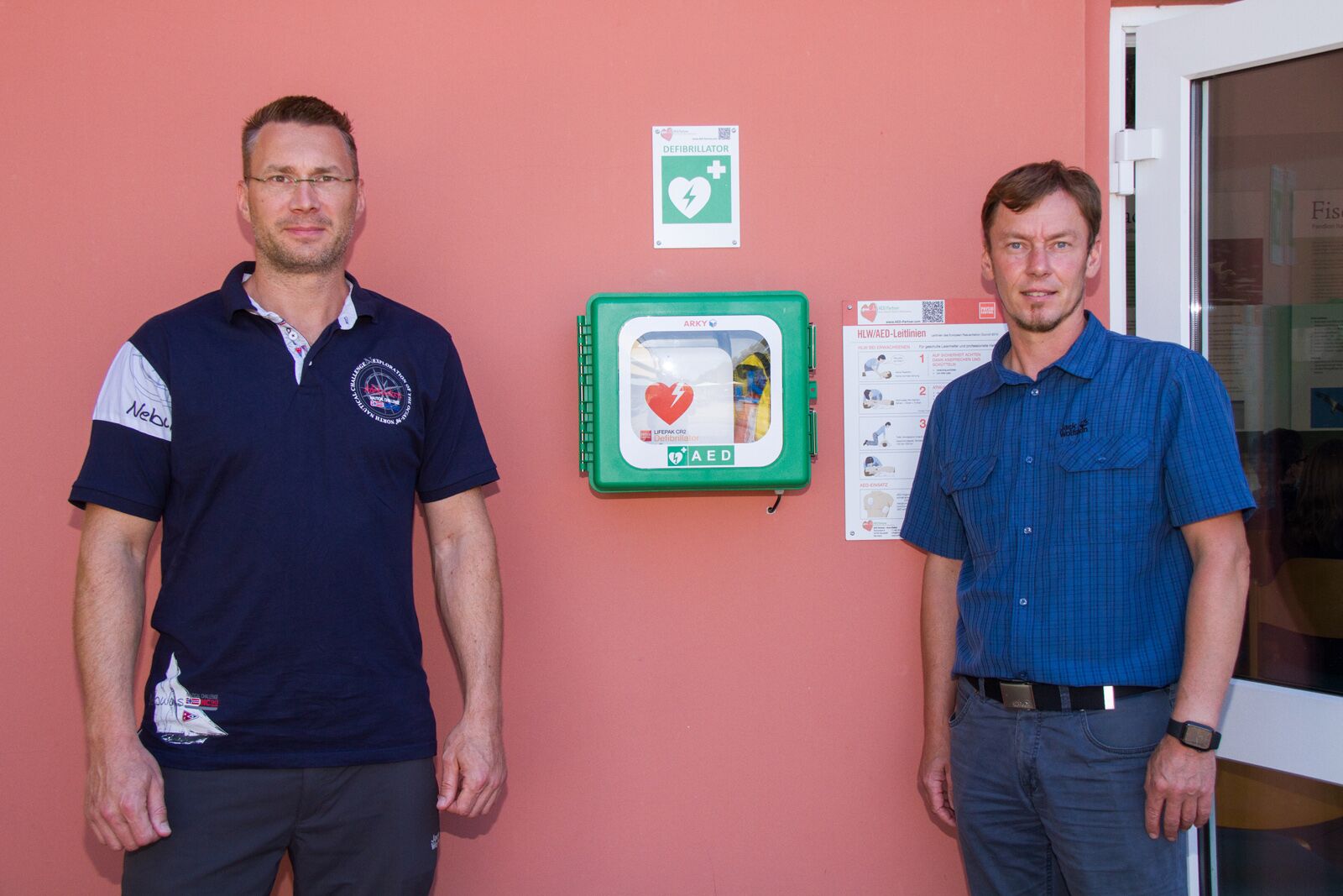 Automatisierter Externer Defibrillator im Nationalpark-Service Müritz