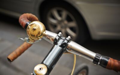 Radfahrer im Straßenverkehr