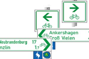 Radwegenetz in Penzlin