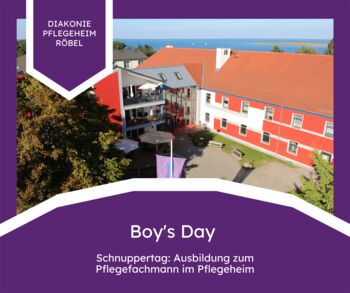Boy’s Day im Diakonie Pflegeheim Röbel
