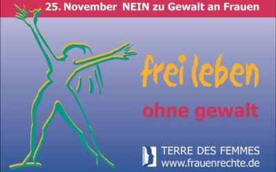 Fahne Terre des Femmes