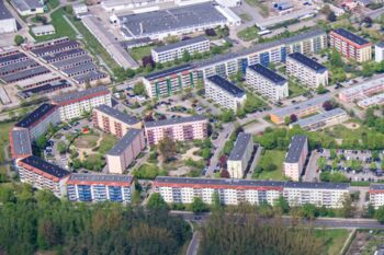 Luftbild Waren (Müritz)