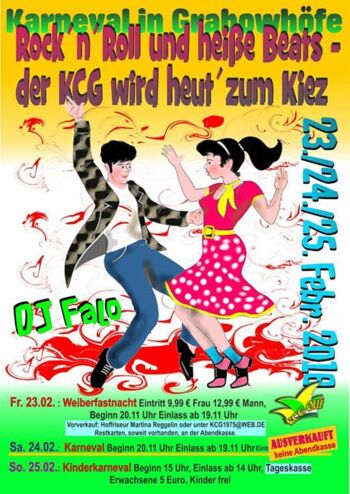 Grabowhöfe Fasching ausverkauft