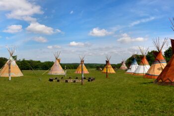 Klax Indianerdorf Mecklenburgischen Seenplatte