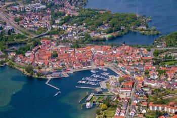 Luftbild Waren (Müritz)