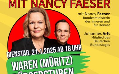 Johannes Arlt (SPD) in Waren (Müritz)