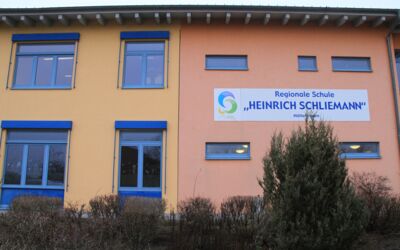 Schülerin legt Feuer in der Schule "Heinrich Schliemann" Möllenhagen