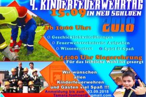 Kinderfeuerwehrtag in Neu Schloen