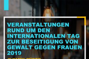 Tag zur Beseitigung von Gewalt gegen Frauen