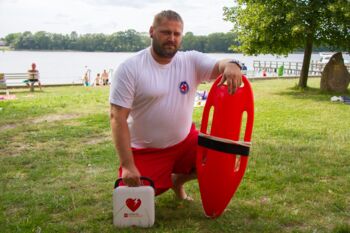 Rettungsschwimmer Stefan Nadler