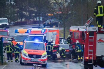 Schwerer Verkehrsunfall Ostsiedlung Waren (Müritz)