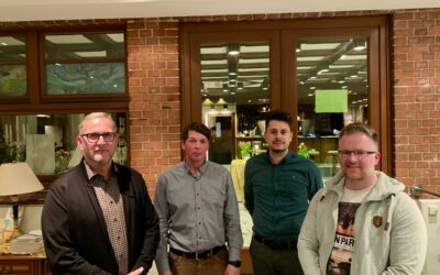 Andreas Sprick, Dierk Kroeger, Johannes Sommer und Felix Steinbeck