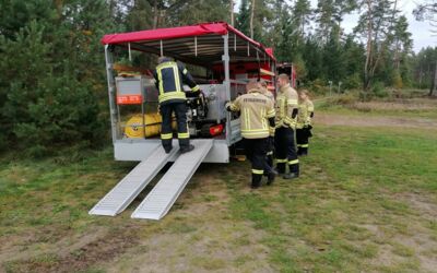 Ausbildung erweiterter Löschzug Mecklenburgische Seenplatte
