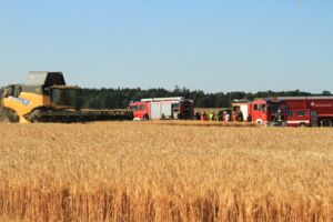 Erntebrand in Lehsten