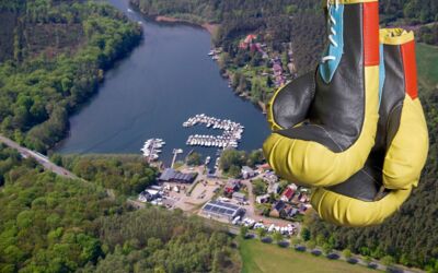 Boxer Axel Schulz, Viktor Jurk, Felix Langberg, Peter Kadiru & Dilar Kisikyol Marina Eldenburg