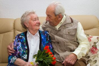 Ruth und Günther Lindstaedt feiern 70. Hochzeitstag