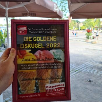 Ostseewelle "Die Goldene Eiskugel"