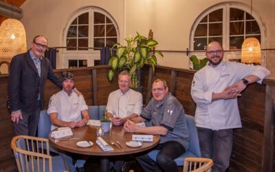 Harald Schmitt (Geschäftsführer der Fleesensee Hotelbetriebsgesellschaft m.b.H.), Brian Petrie, Christian Stockmann, Stefan Michael Ernst, Christian Braun