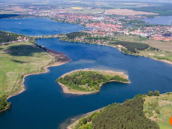 Luftbild Waren (Müritz)