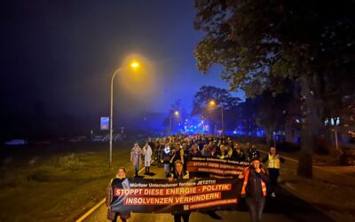 Demonstrationen Waren (Müritz)