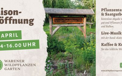 Öffnungszeiten Wildpflanzengarten Waren (Müritz)