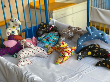 Plüschtiere Kinderkrankenhaus Demmin