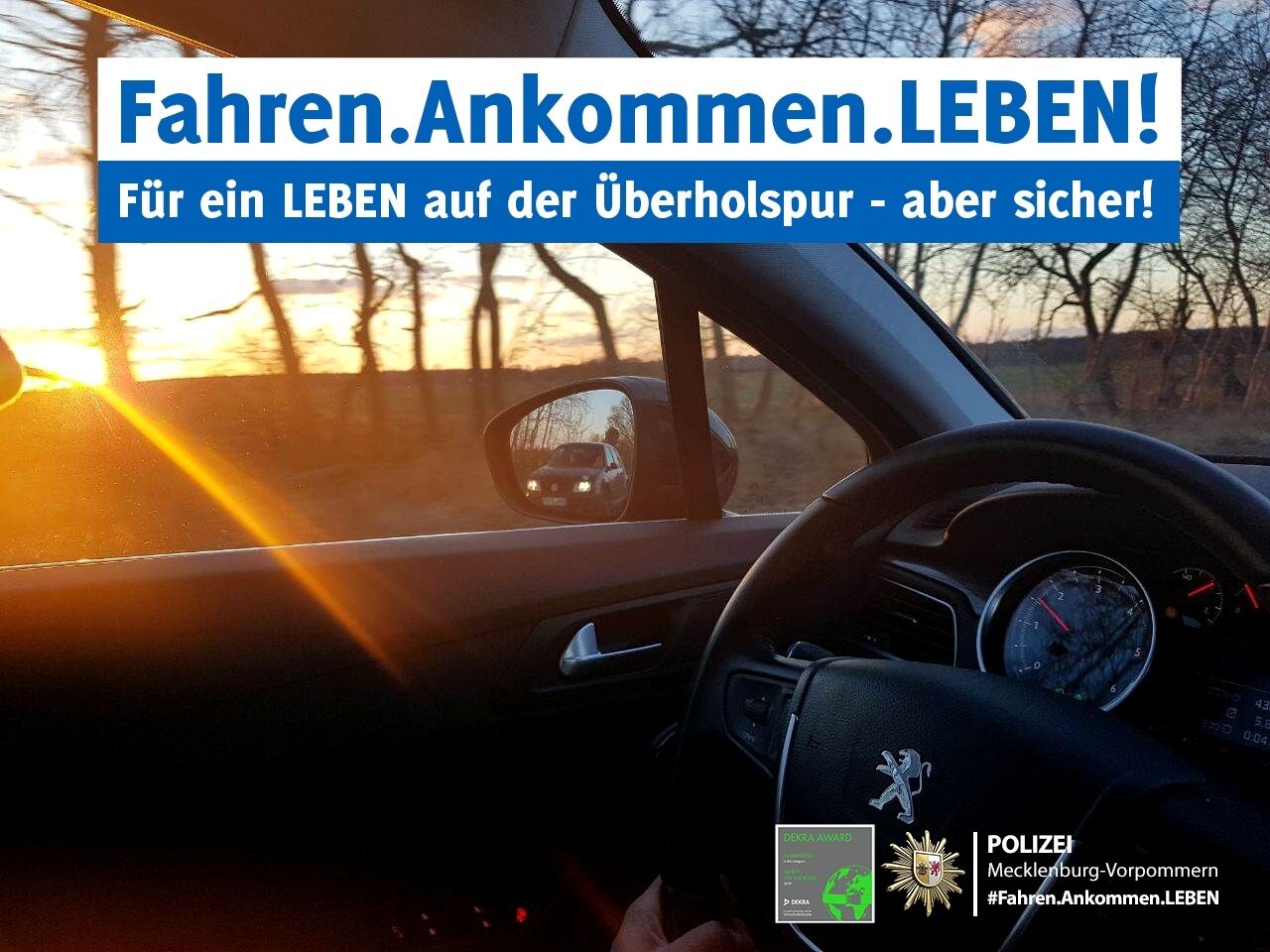 Kampagne „Fahren – Ankommen – Leben!“