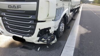 Lkw-Unfall auf der A19
