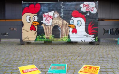 Graffitis Christian Hilger Waren (Müritz)