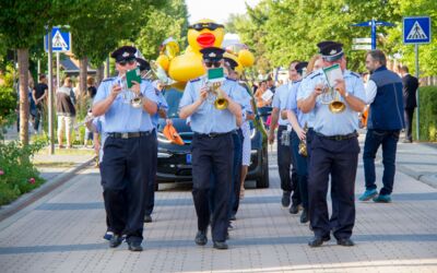 Feuerwehrzug Blasorchester Mirow