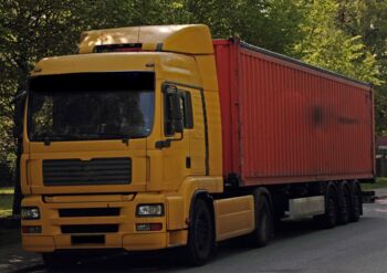 Verkehrskontrolle BAG Polizei Lkw