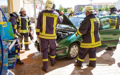 Verkehrsunfall auf dem Papenberg Waren (Müritz)