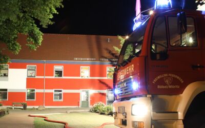 Brand Pflegeheim Tramnitz Röbel