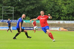 SV Waren 09 Gewitter sorgt für Spielabbruch