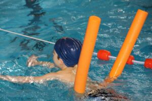 Schwimm-Unterricht in der SPAworld Fleesensee