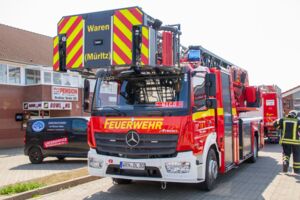 Einsatz Freiwillige Feuerwehr Waren (Müritz)