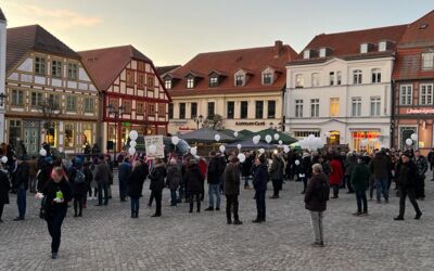 Montagsdemo Waren (Müritz)
