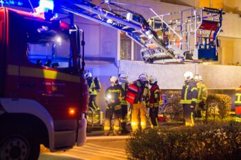 Brandstiftung Springer Straße Feuerwehreinsatz Waren (Müritz)