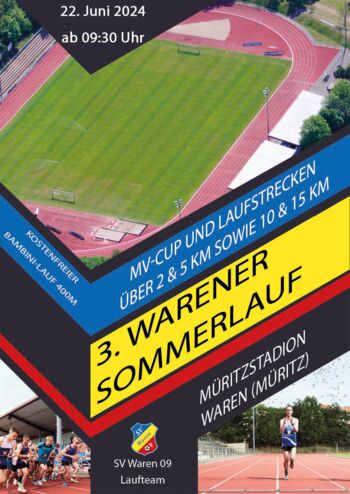 Laufveranstaltung Mecklenburgische Seenplatte