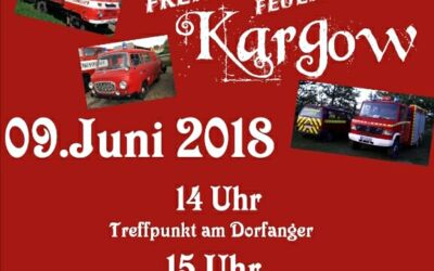 Feuerwehr Kargow feiert Geburtstag
