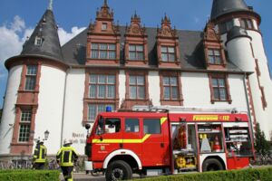 Feuer im Schloss Klink
