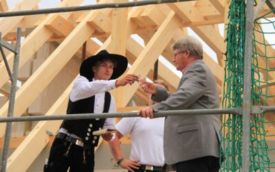 WoGeWa-Richtfest Gregoriusberg