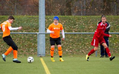 Fußballspiel SV Waren 09 B-Jugend