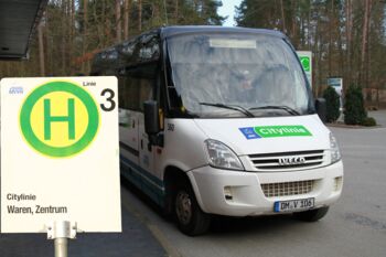 Busverbindung City Linie Waren (Müritz)