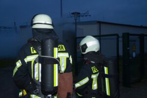 Feuer im Umspannwerk Teterwoer Straße Waren (Müritz)