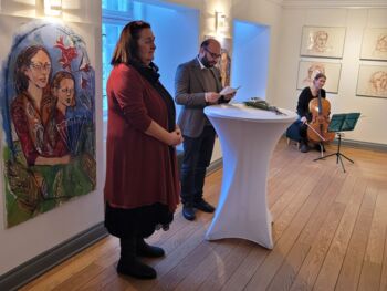 Malerin Susanne Feldt & Journalist Ingmar Nehls