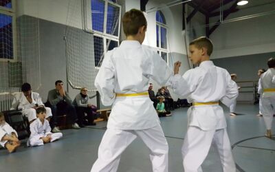Karateprüfungen zum 9., 8. und 7. Kyu