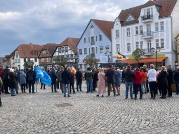 Demonstration gegen Krieg Russland-Ukraine