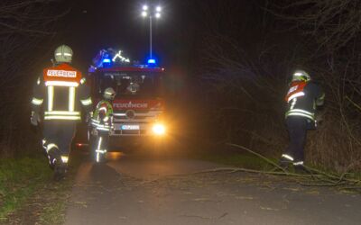 Sturmbedingte Feuerwehreinsätze