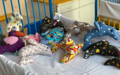 Plüschtiere Kinderkrankenhaus Demmin